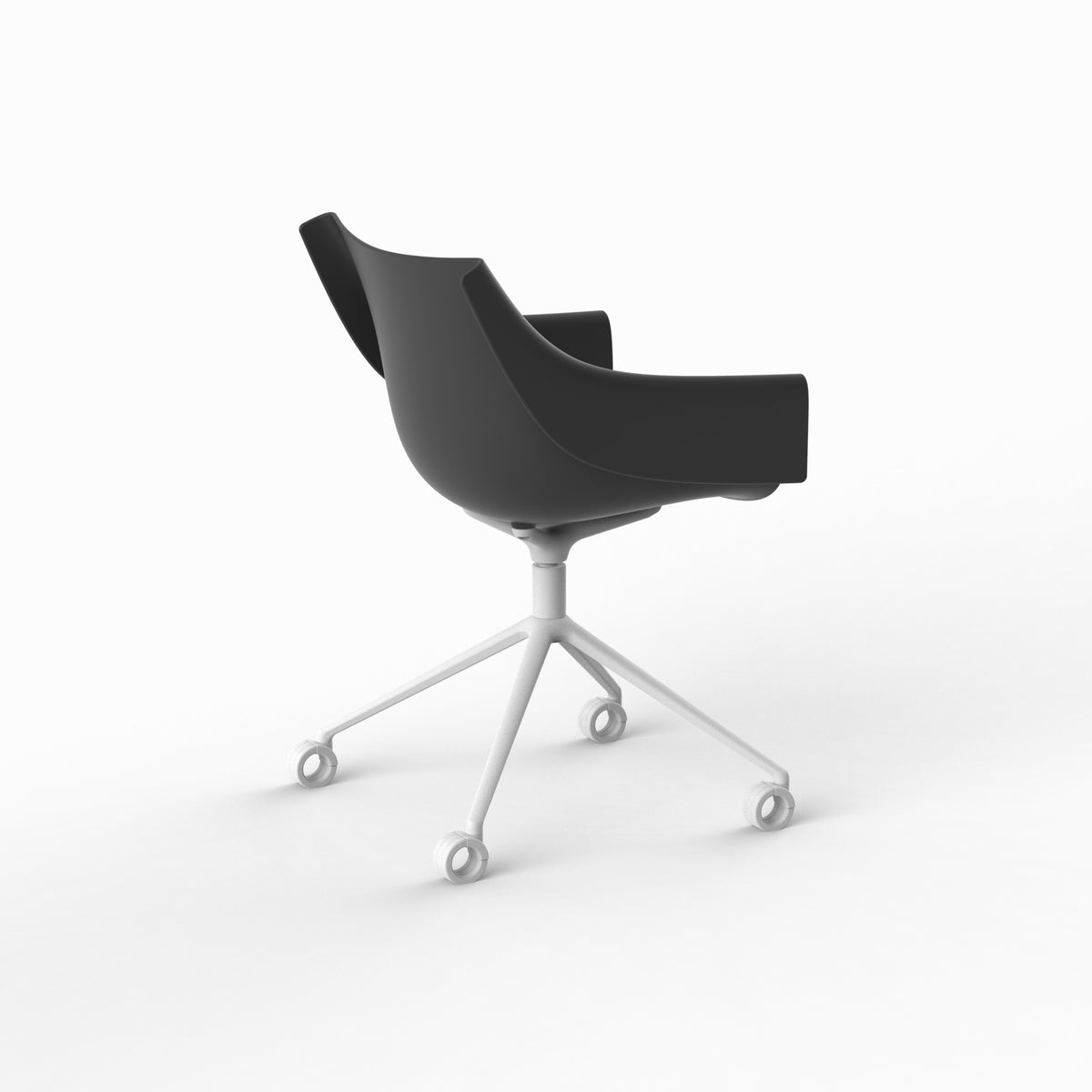 MANTA SWIVEL CASTER ARMCHAIR image 2