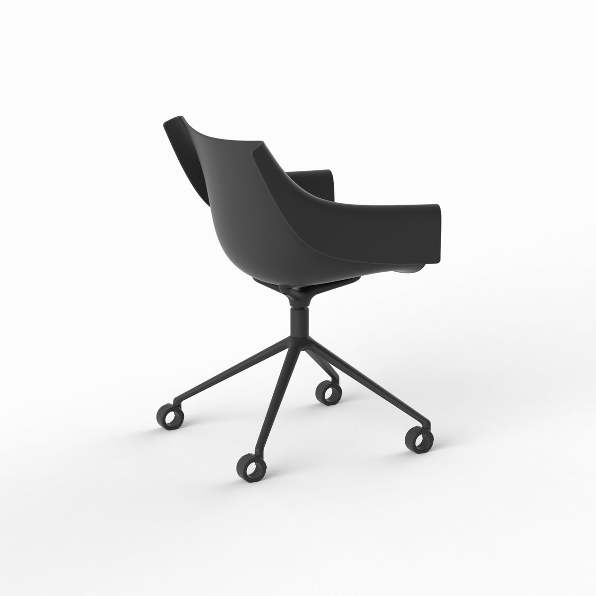 MANTA SWIVEL CASTER ARMCHAIR image 3