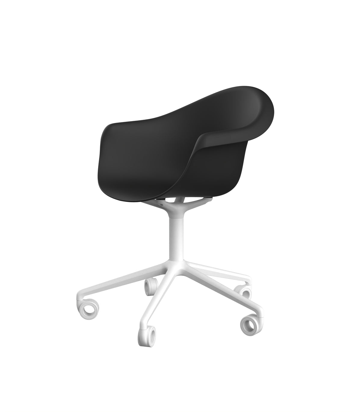 INCASSO SWIVEL ARMCHAIR WITH CASTER image 1