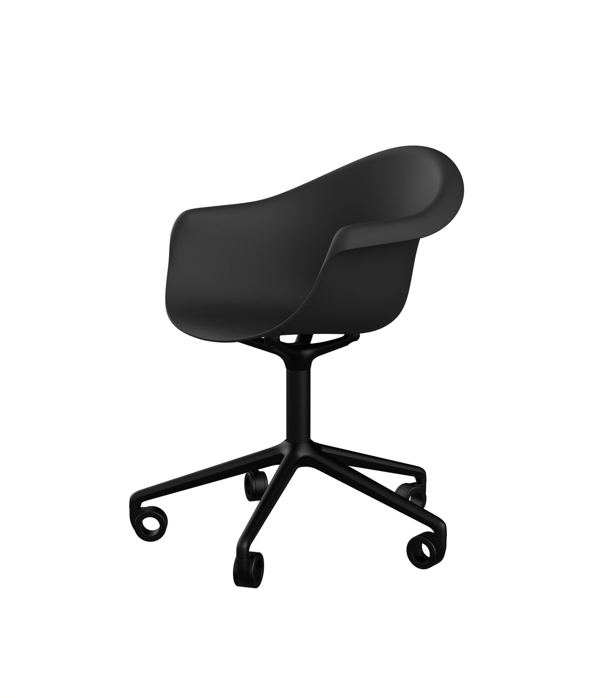 INCASSO SWIVEL ARMCHAIR WITH CASTER image 4