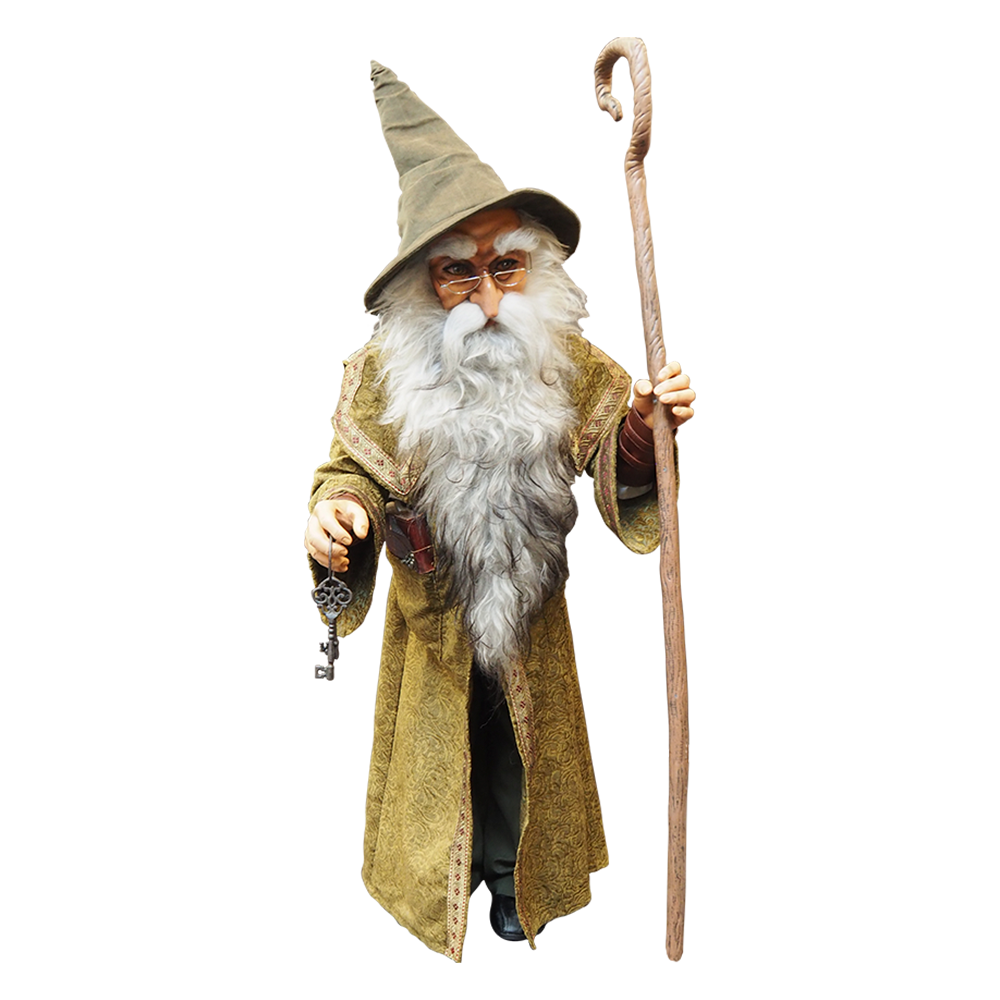 Den krokryggede trollmannen 160cm