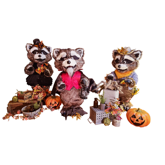 Vaskebjørnenes Halloween-band