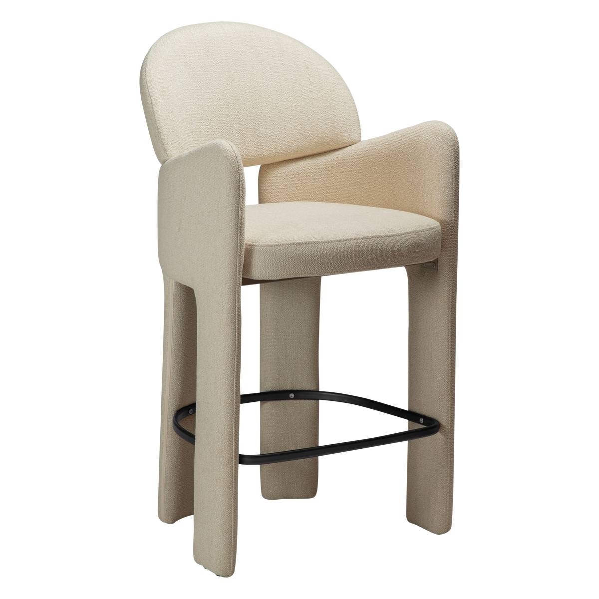 AOLE COUNTER STOOL UPHOLSTERED - DAN FORM