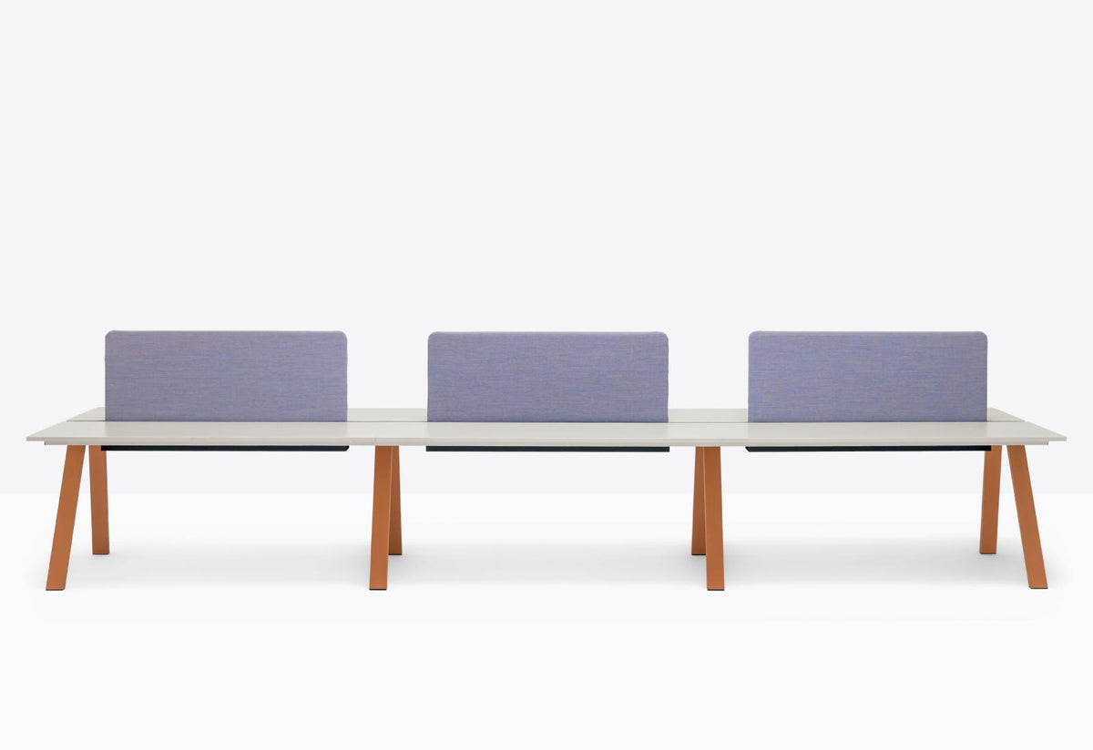 ARKI-TABLE DESK - 2/4/6 WORKSTATION - Pedrali