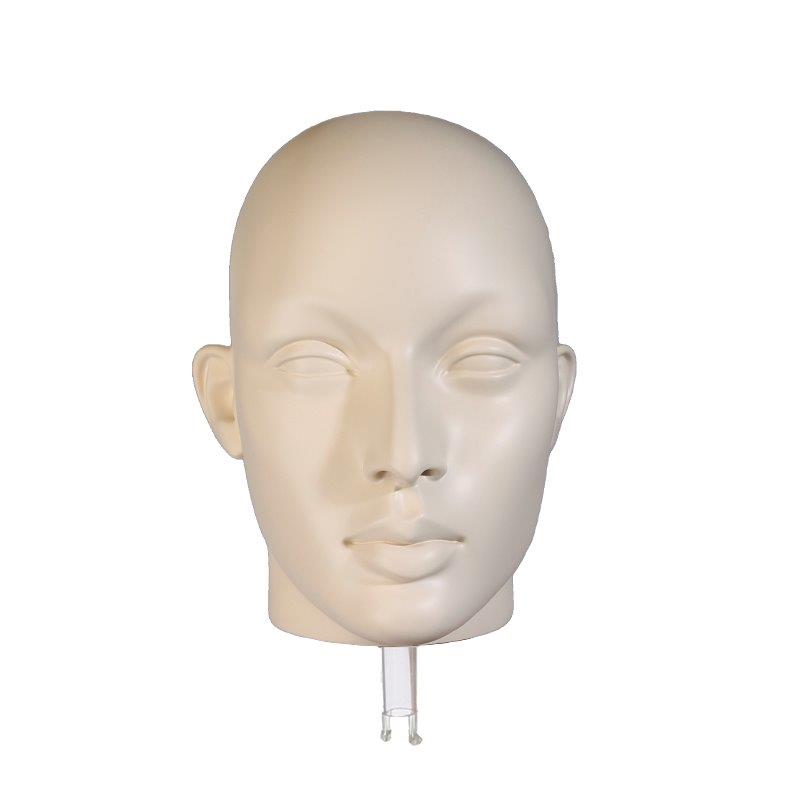 Female mannequin head from Darrol.