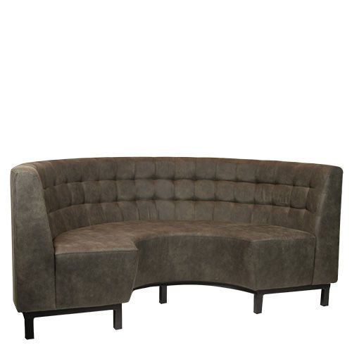 Viggo Sofa – Semicircular – Brown - KAJA