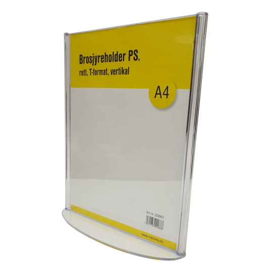 Infoholder PS A4 Rett Stående