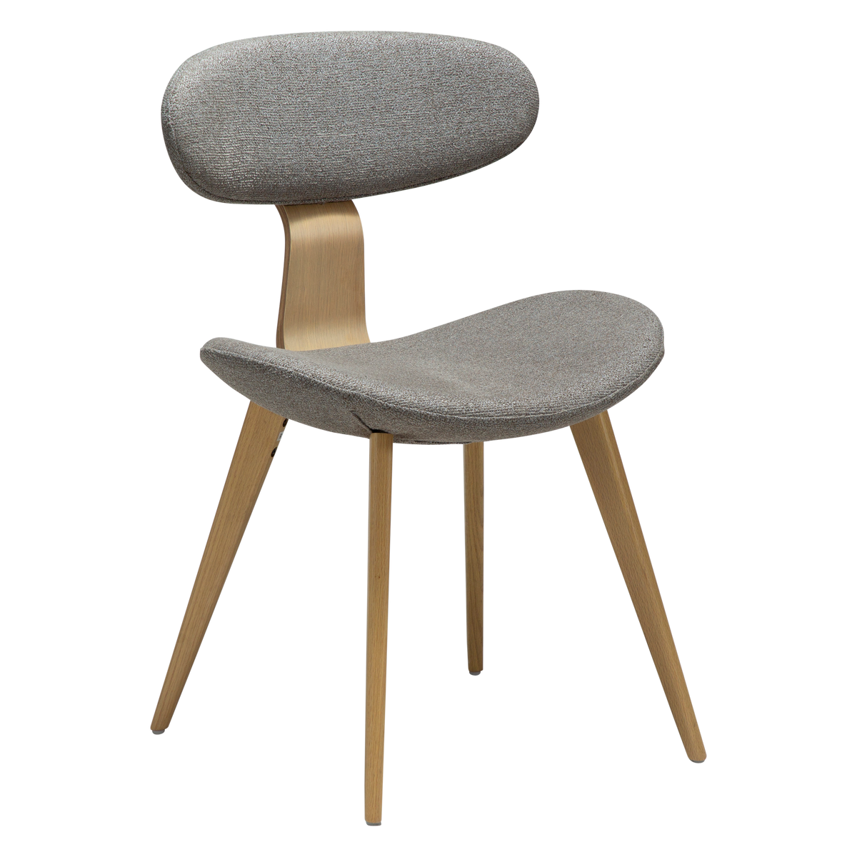 BUCKLE CHAIR WOOD LEGS - DAN FORM