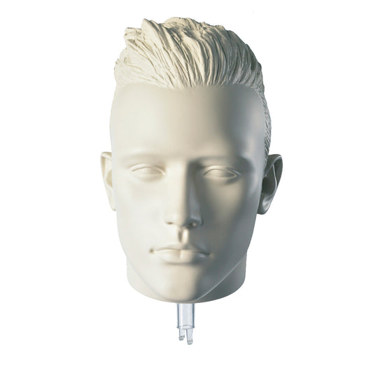 Darrol head for male mannequin - stylised