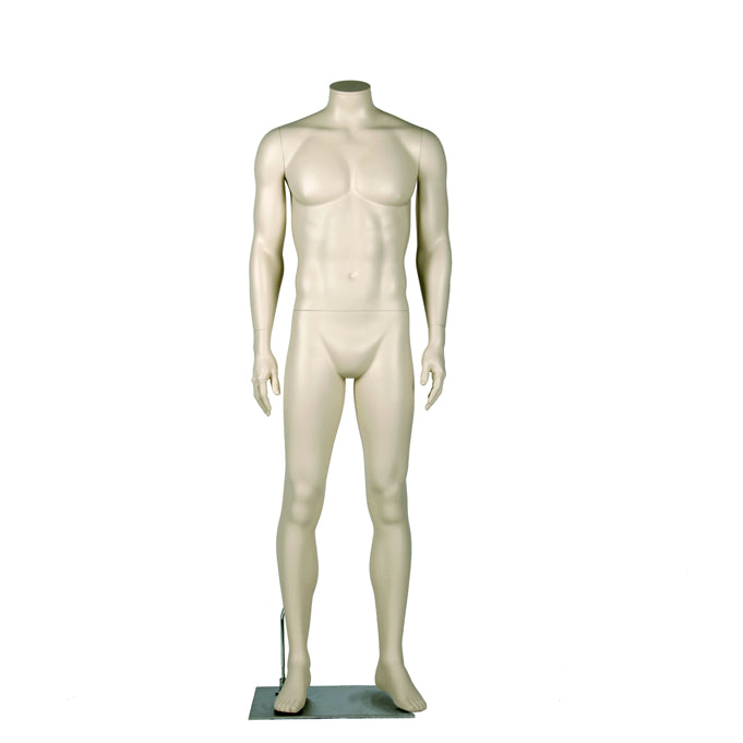 Darrol male mannequin without head - arms straight