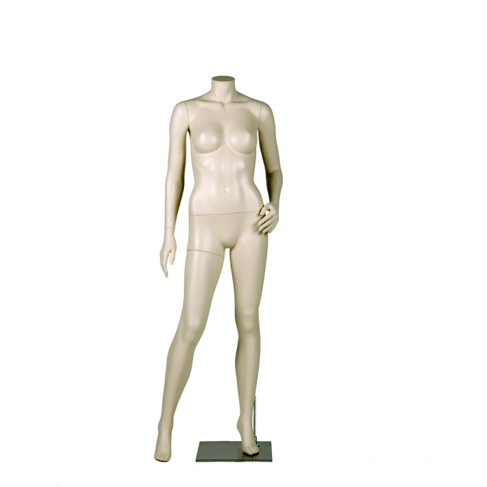 Darrol female mannequin without head - hand on hip