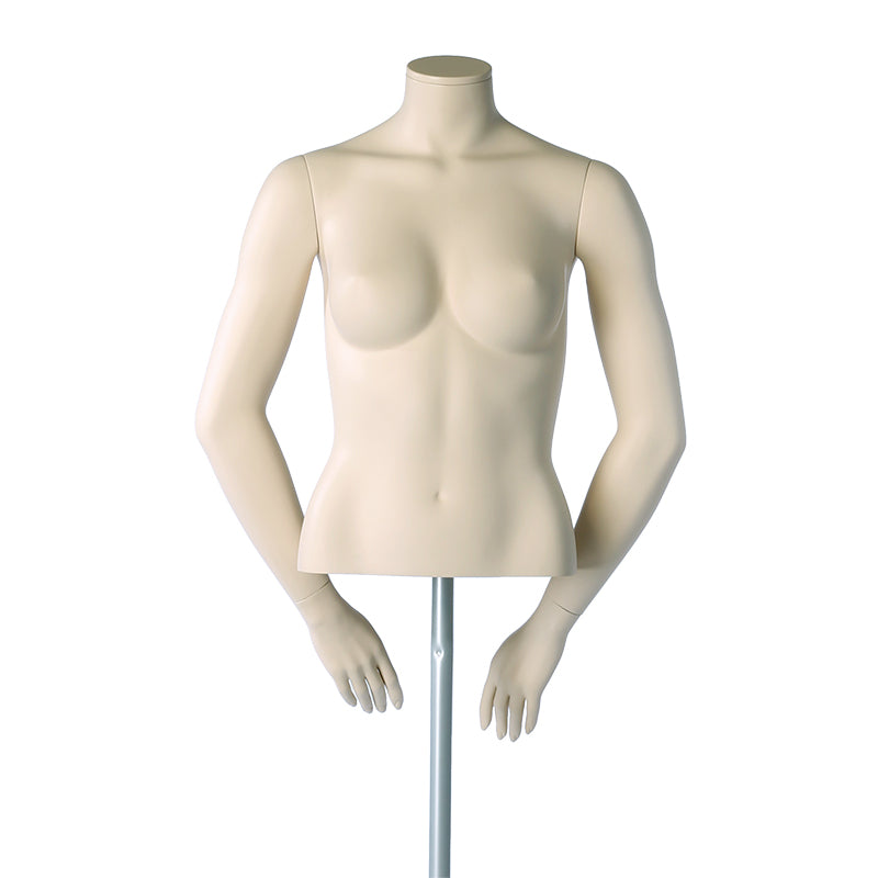 Darrol female torso with arms behind back - short