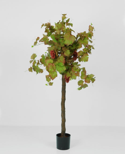 Kunstig druetre rød 130cm