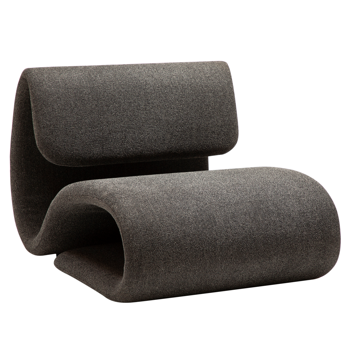 DUBNA LOUNGE CHAIR ON FLOOR - DAN FORM