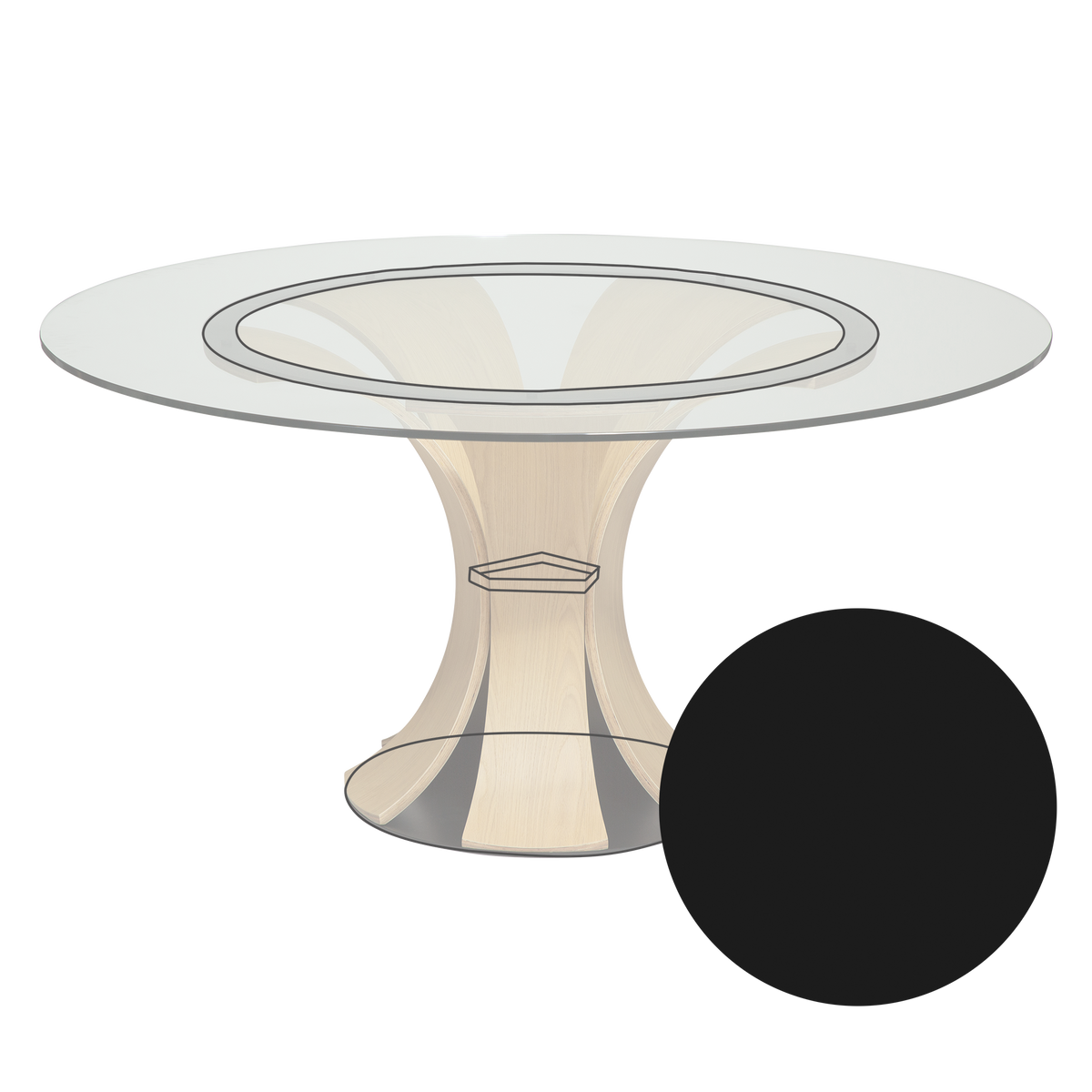 EPIC TABLE METAL FRAME - DAN FORM