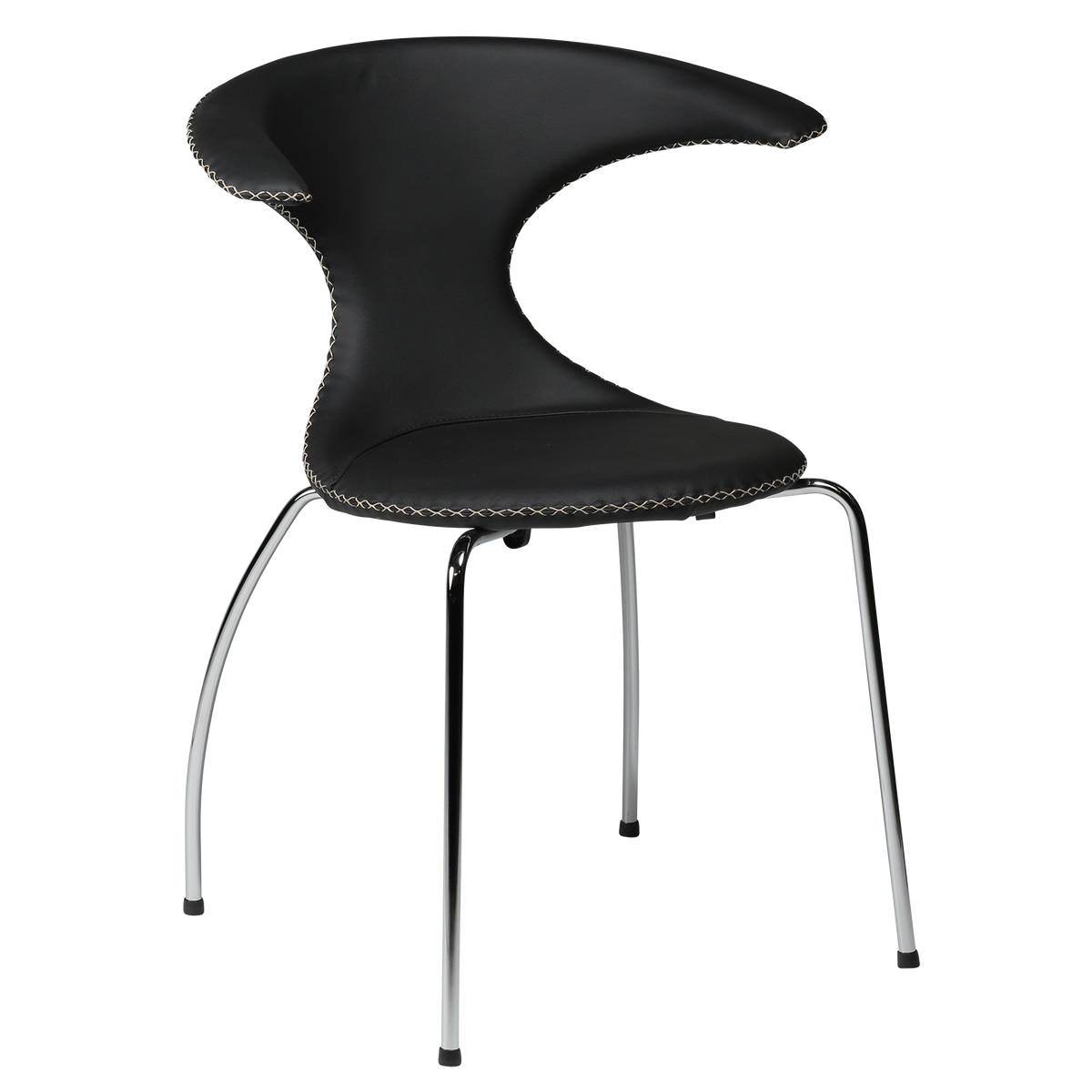 FLAIR CHAIR CHROME LEGS - DAN FORM