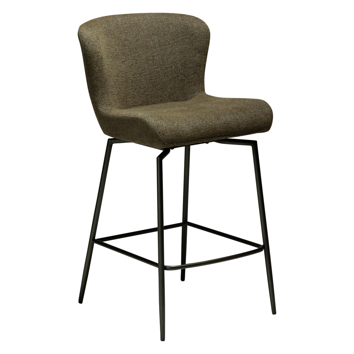 GLAM COUNTER STOOL SWIVEL LEGS - DAN FORM