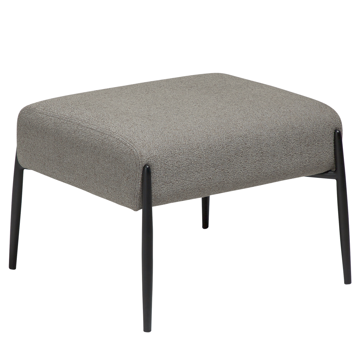 GLAM FOOTSTOOL METAL LEGS - DAN FORM