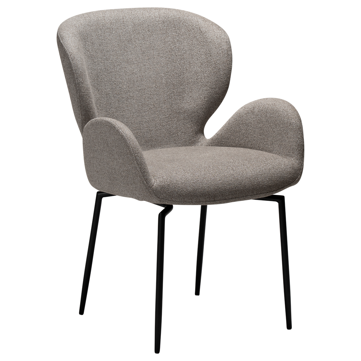GLORY ARMCHAIR SWIVEL LEGS - DAN FORM