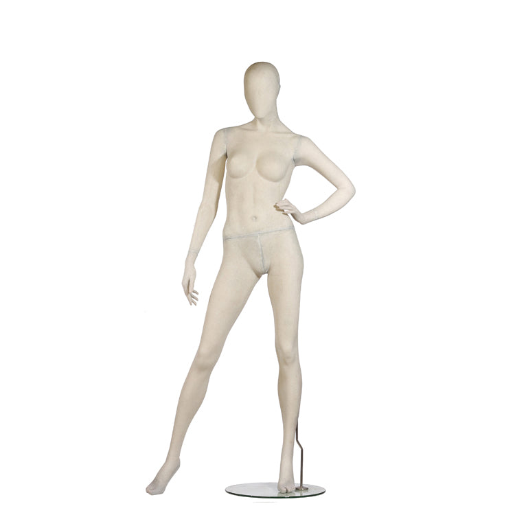 Stylised female mannequin from HINDSGAUL® with abstract head. Roccia