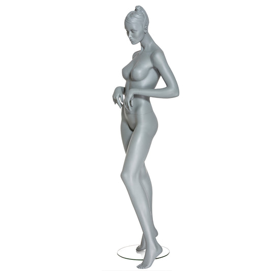 Stylised female mannequin from Hindsgaul® with both hands in front.