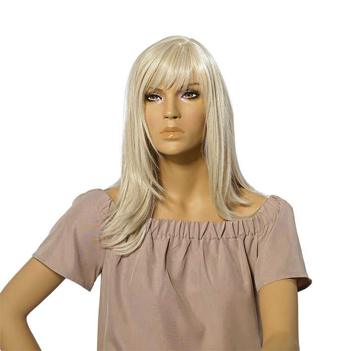 Soft blond wig from Hindsgaul® for female mannequins.