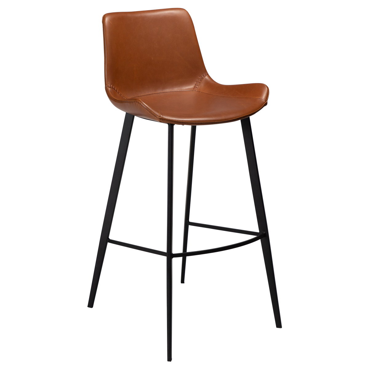 HYPE BAR STOOL BLACK METAL LEGS - DAN FORM