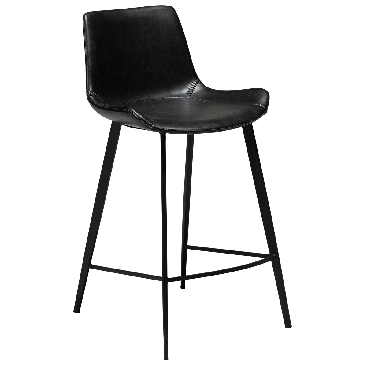 HYPE COUNTER STOOL BLACK METAL LEGS - DAN FORM