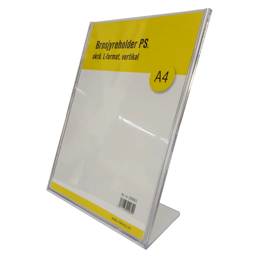 Infoholder PS A4 Skrå Stående