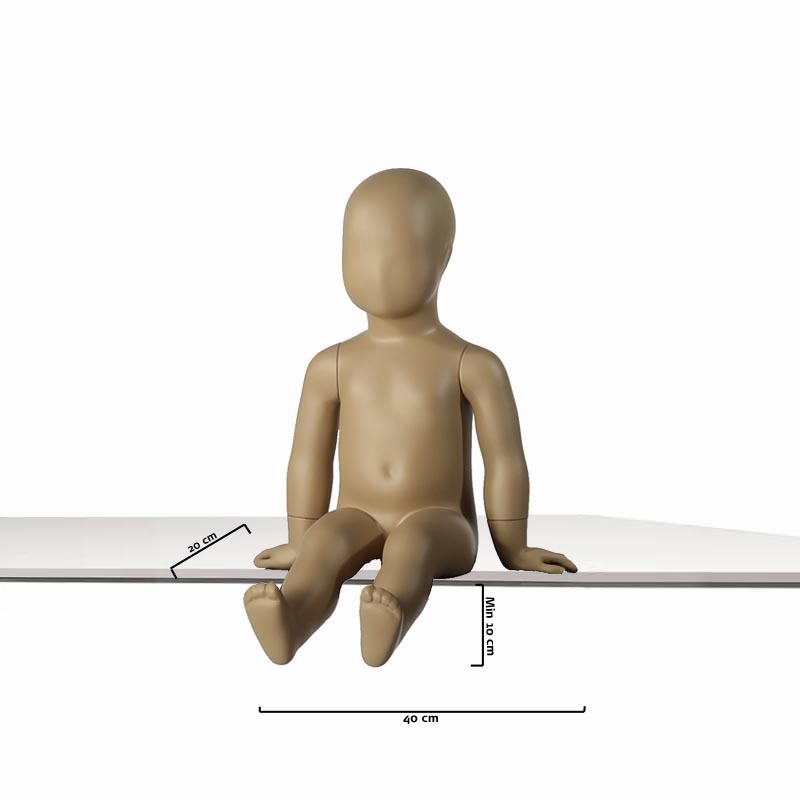 Child mannequin sitting. FRESH KIDS. Hindsgaul