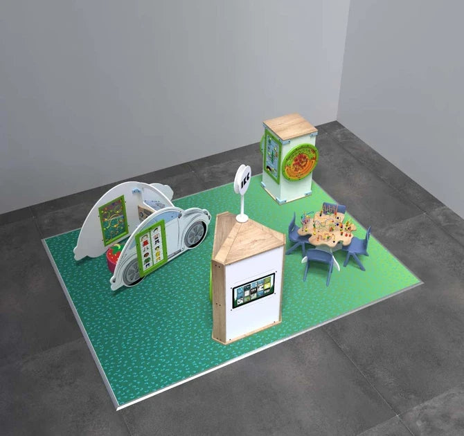 Classic Free Standing Play Corner 12 m² - IKC