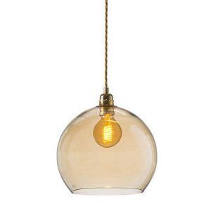 Rowan Pendant ⌀15,5 / ⌀22 / ⌀28 / ⌀39 – Golden Smoke - KAJA