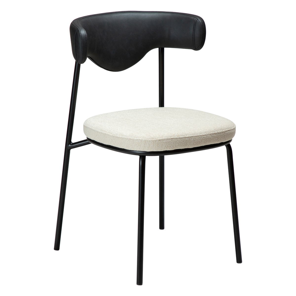 LOBE CHAIR METAL LEGS - DAN FORM