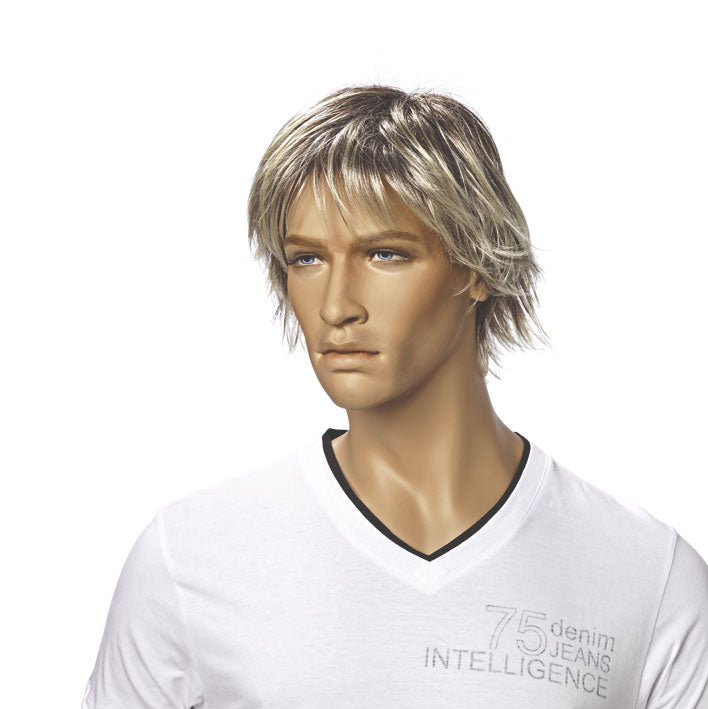 Soft blond wig from Hindsgaul® for male mannequins.