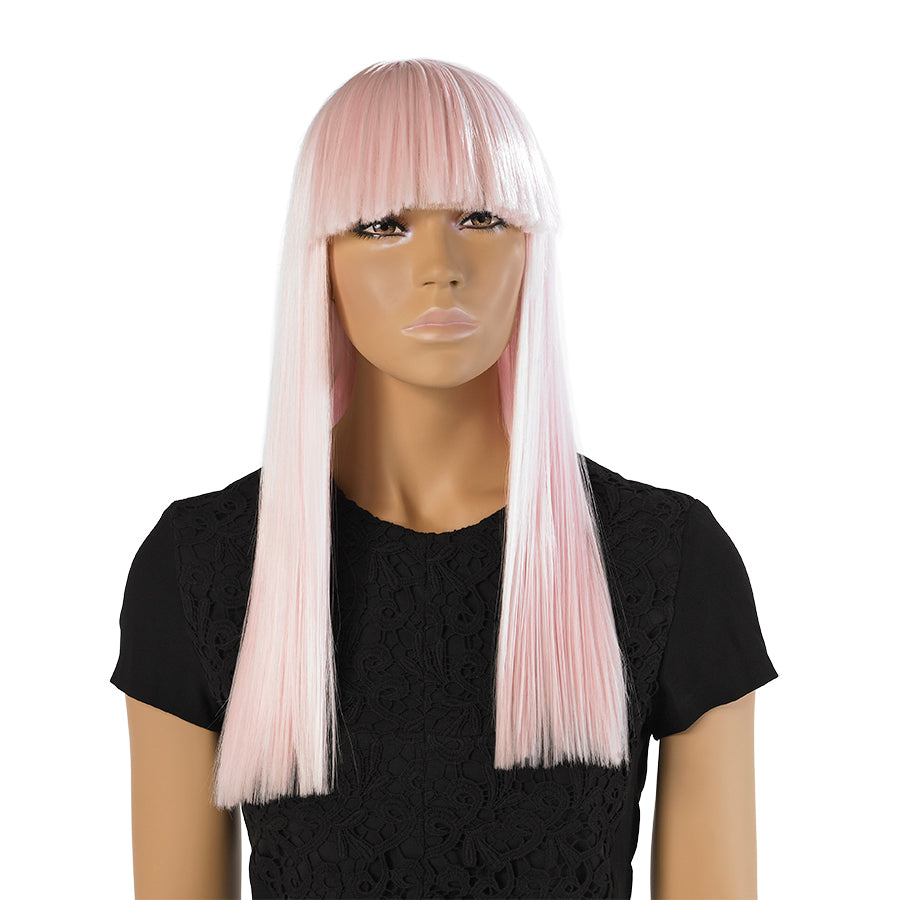 Soft pink wig from Hindsgaul® for female mannequins.