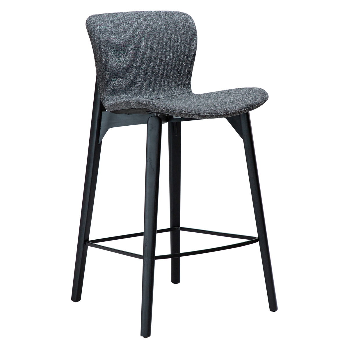 PARAGON COUNTER STOOL WOOD LEGS - DAN FORM