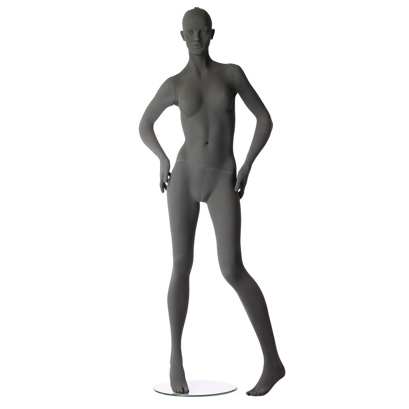Stylised female mannequin from Hindsgaul® with a fashion-right pose.