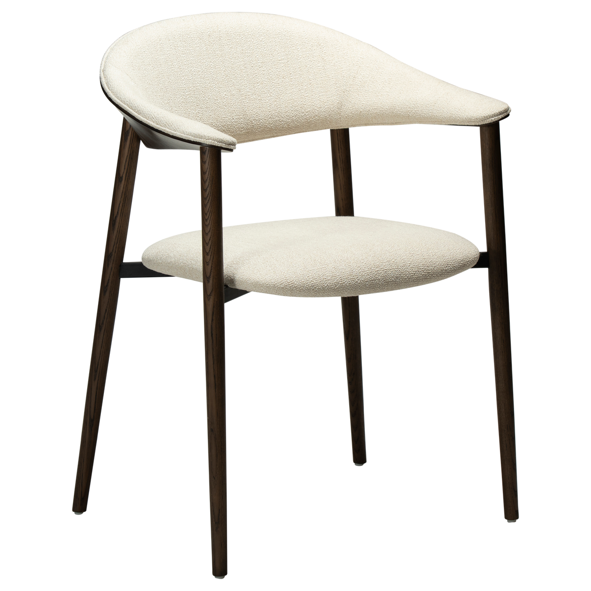 RAVISH ARMCHAIR WOOD LEGS - DAN FORM