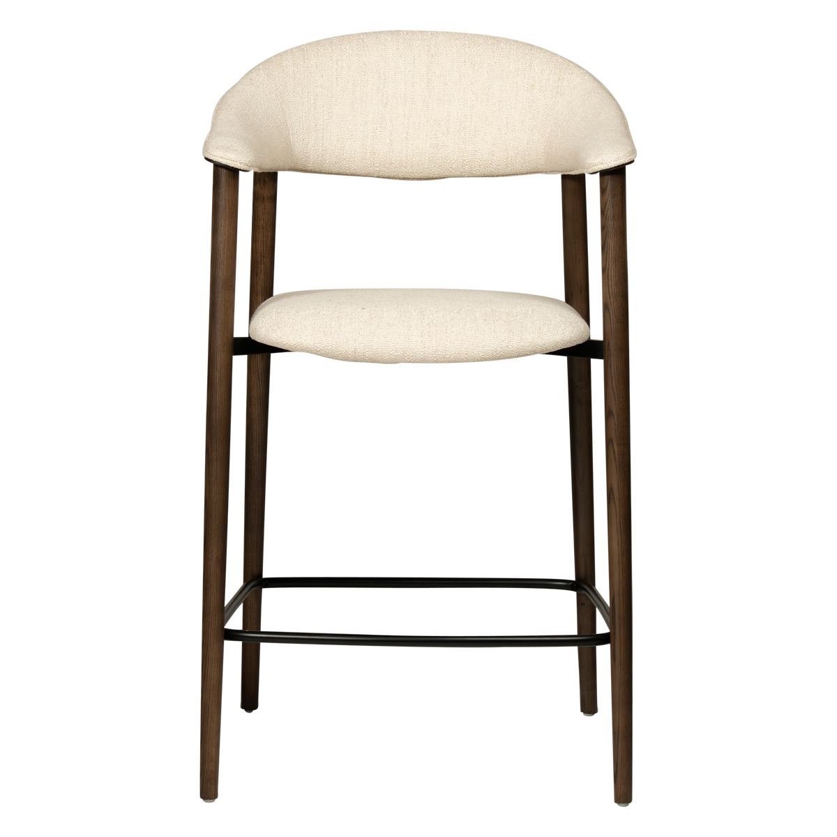 RAVISH COUNTER STOOL WOOD LEGS - DAN FORM