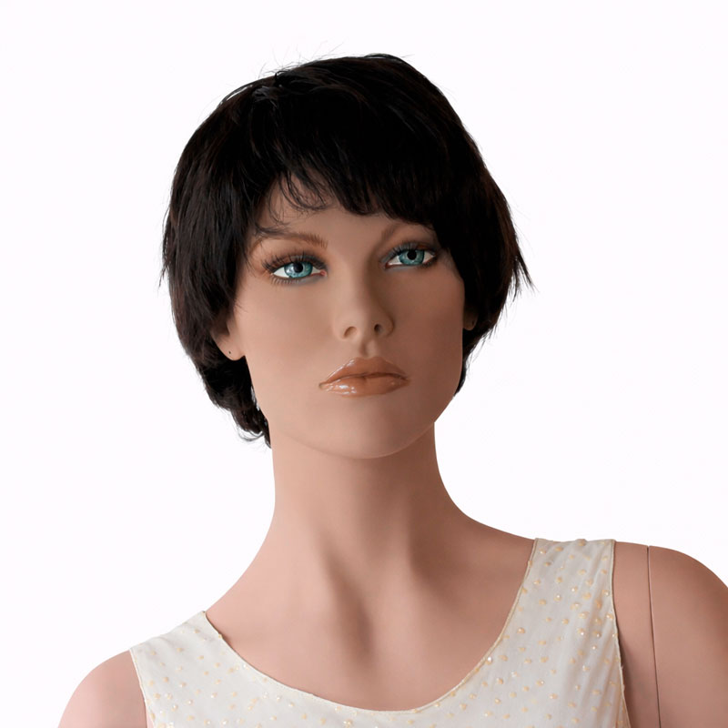 Soft short wig from Hindsgaul® for female mannequins - Aisha.
