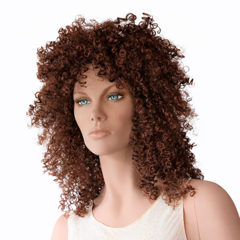 Soft curly wig from Hindsgaul® for female mannequins - Alicia.