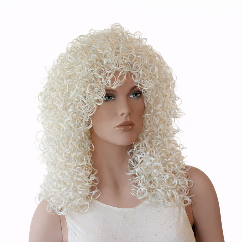 Soft curly wig from Hindsgaul® for female mannequins - Anika.