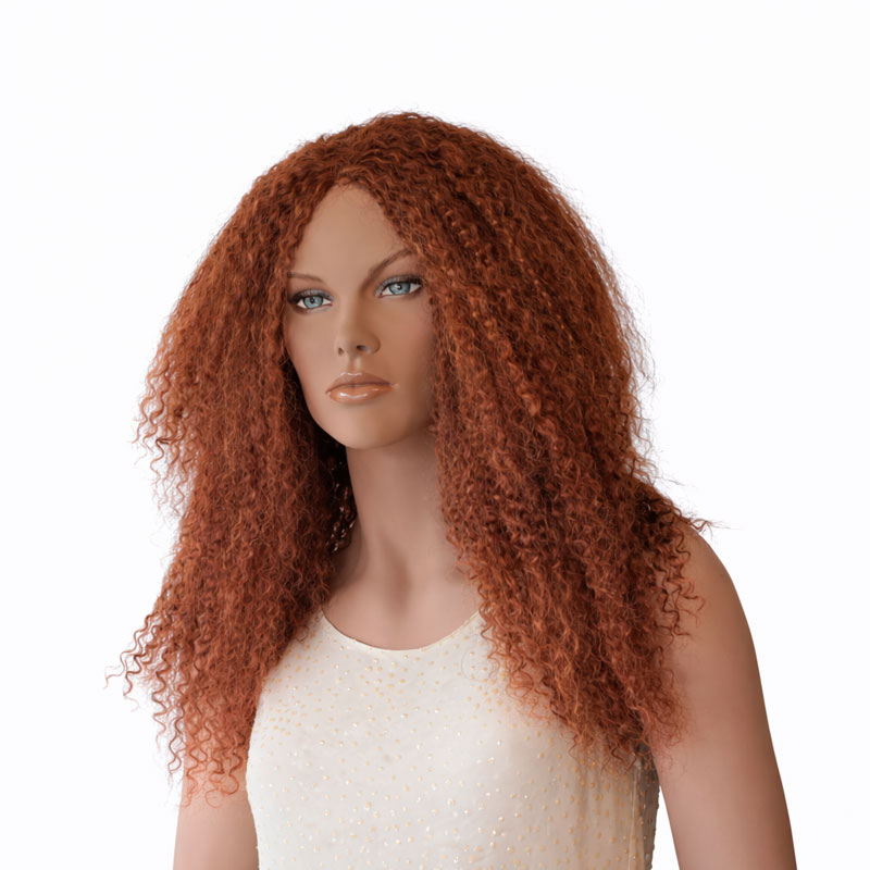 Soft long and curly wig from Hindsgaul® for female mannequins - Penny.